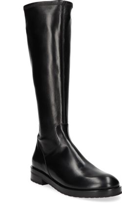 Trumans Damen-Stiefel 195001000008 aus Leder (Schwarz)