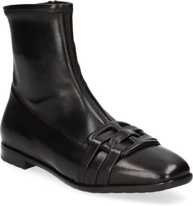 Trumans Damen-Stiefeletten 105001000025 aus Leder (Schwarz)