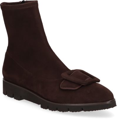 Trumans Damen-Boots 102202000010 aus Leder (Braun)