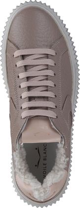 Voile Blanche LIPARI Damen-Schnürschuhe aus Leder 101221000002 (Hellbraun)