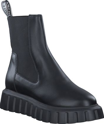 Voile Blanche GRENELLE Damen-Boots aus Leder 102001000065 (Schwarz)