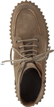 Voile Blanche TISSA Damen-Boots aus Leder 102222000010 (Hellbraun)