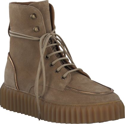 Voile Blanche TISSA Damen-Boots aus Leder 102222000010 (Hellbraun)