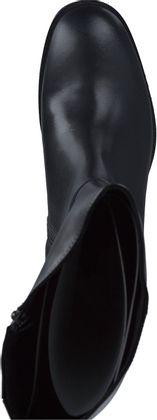 Phillip Hardy Damen-Stiefel aus Leder 195001000009 (Schwarz)