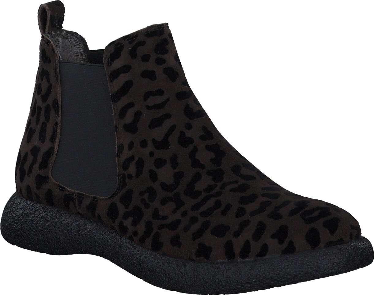 Donna Carolina KIRA MOKA Damen Boots mit Leo Print 102282000000 Braun Schwarz online bestellen Prange