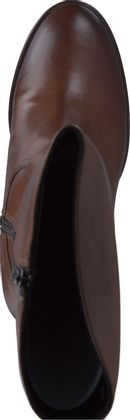 Phillip Hardy Damen-Stiefel aus Leder 190221000003 (Mittelbraun)