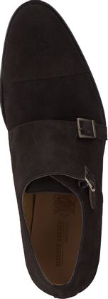 Richard Gordon Herren-Slipper aus Leder 220202000001 (Dunkelbraun)