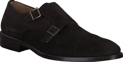 Richard Gordon Herren-Slipper aus Leder 220202000001 (Dunkelbraun)