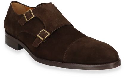 Richard Gordon Herren-Slipper aus Leder 220202000001 (Dunkelbraun)