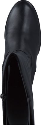 Phillip Hardy Damen-Stiefel aus Leder 190001000011 (Schwarz)