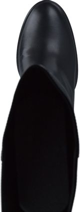 Phillip Hardy Damen-Overknees aus Leder 196001000004 (Schwarz)