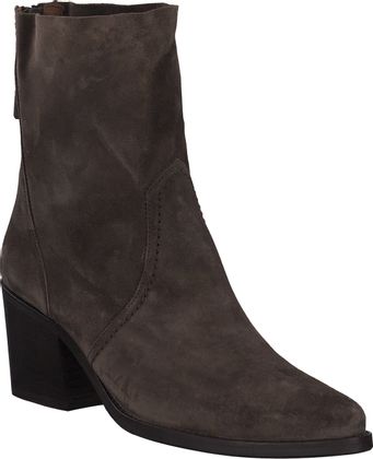 Paul Green Damen-Western Boots 107222000009 aus Leder (Dunkelbraun)