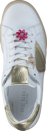 Paul Barritt Damen-Sneaker 101701000100 (Weiß/Gold)