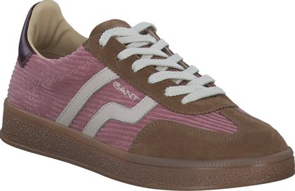 Gant CUZIMA Damen-Schnürschuhe in Cord-Optik 101592000018 (Rosa/Braun)