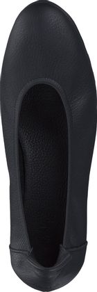 Arche LOMISS Damen-Slipper aus Leder 100001000058 (Schwarz)