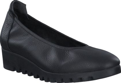 Arche LOMISS Damen-Slipper aus Leder 100001000058 (Schwarz)