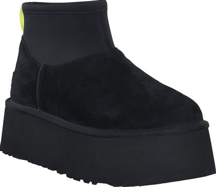 UGG CLASSIC MINI DIPPER Damen-Winterboots 192002000021 (Schwarz)