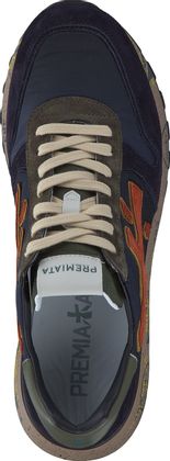 Premiata MICK Herren-Sneaker 244102000025 (Dunkelblau/Bunt)