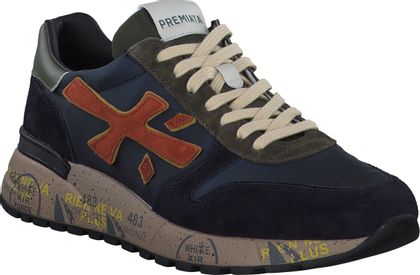Premiata MICK Herren-Sneaker 244102000025 (Dunkelblau/Bunt)