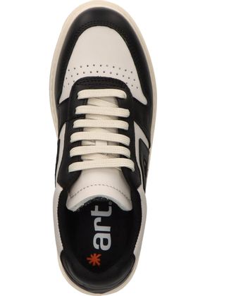 Art BELLEVILLE Damen-Schnürschuhe 101081000003 (Off white/Schwarz)