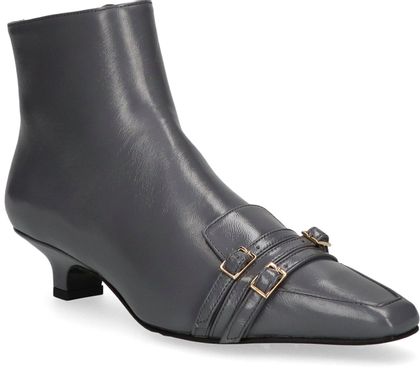 Phillip Hardy Damen-Stiefeletten aus Leder 106403000000 (Grau)