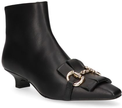 Phillip Hardy Damen-Stiefeletten aus Leder 106001000057 (Schwarz)