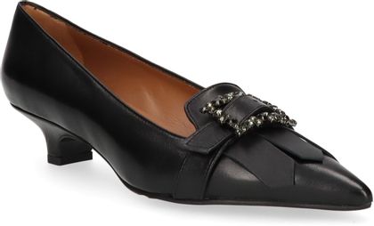Phillip Hardy Damen-Pumps aus Leder 120001000005 (Schwarz)