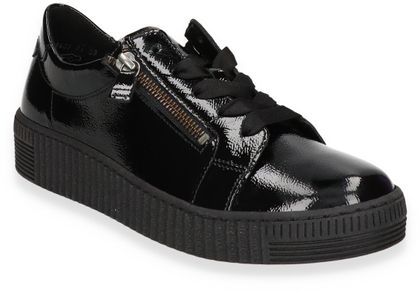 Gabor Damen-Schnürschuhe mit Wechselfußbett 101003000004 (Schwarz)