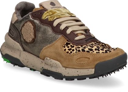 Satorisan Damen-Schnürschuhe 101282000002 (Braun/Bunt)