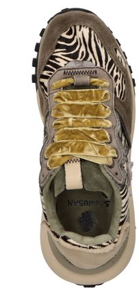 Satorisan Damen-Schnürschuhe 101482000011 (Oliv/Bunt)