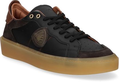 Blauer Sneaker für Herren 244081000002 (Schwarz/Bunt) online 