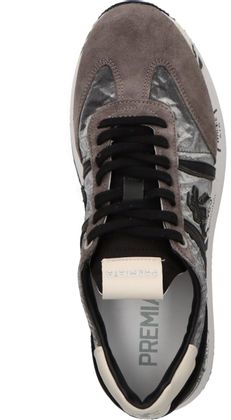 Premiata CONNY Damen-Schnürschuhe 101402000007 (Grau)