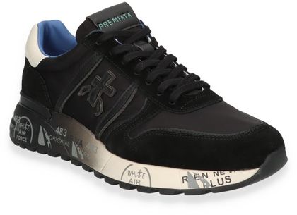 Premiata LANDER Herren-Sneaker 244002000014 (Schwarz)