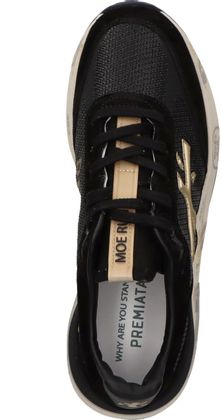 Premiata MOERUND Damen-Schnürschuhe 101002000015 (Schwarz)