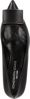 Konstantin Starke Damen-Pumps aus Leder 121001000008 (Schwarz)