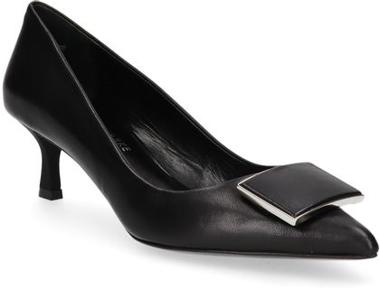 Konstantin Starke Damen-Pumps aus Leder 121001000008 (Schwarz)