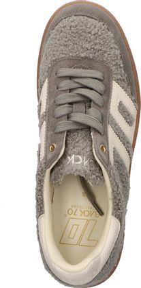 Back 70 Schnürschuhe für Damen mit Teddyfell 101486000003 (Grau)