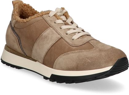 Paul Green Damen-Sneaker mit Teddyfell 193302000007 (Beige)