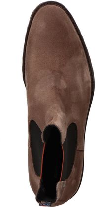 Floris van Bommel STURDI Herren-Chelsea Boots aus Leder 213222000004 (Taupe)