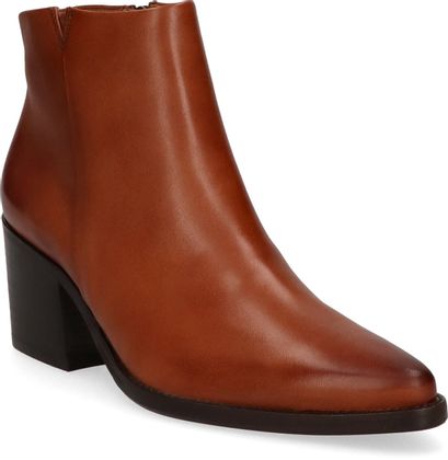 Paul Green Damen-Western Boots aus Leder 107221000001 (Mittelbraun)