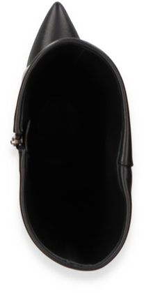 Phillip Hardy Damen-Stiefel aus Leder 190001000014 (Schwarz)