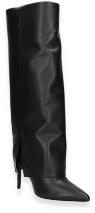 Phillip Hardy Damen-Stiefel aus Leder 190001000014 (Schwarz)