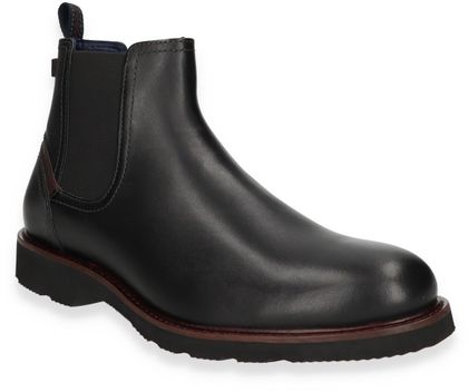 MOMA Herren-Schnürboots aus Leder 212201915002 (Dunkelbraun 