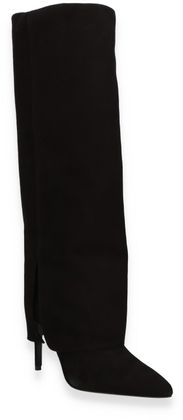 Phillip Hardy Damen-Stiefel aus Leder 190002000003 (Schwarz)