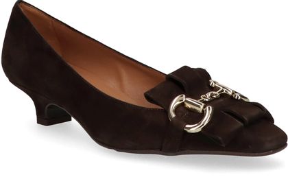 Phillip Hardy Damen-Pumps aus Leder 120202000002 (Dunkelbraun)