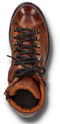 Lemargo GAIUS Herren-Schnürboots aus Leder 212221000020 (Mittelbraun)