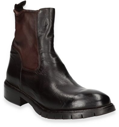 Lemargo GEMMA Damen-Boots aus Leder 105201000002 (Dunkelbraun)