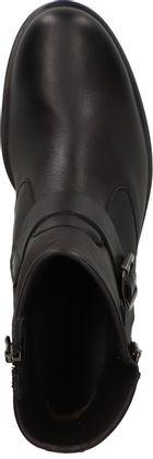 Paul Green Biker Boots für Damen aus Leder 105001000021 (Schwarz)