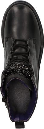 Apepazza CAROLINA Damen-Boots mit Pailetten 102001000087 (Schwarz)