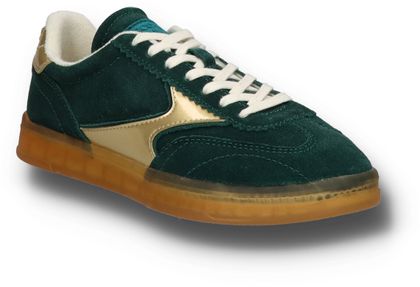 Scotch & Soda NIXIE Damen-Schnürschuhe 101682000007 (Grün/Gold)